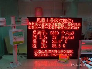 景区环境检测系统